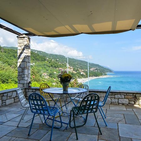 Pelion Bnb Luxury Homes ดามูคารี ภายนอก รูปภาพ