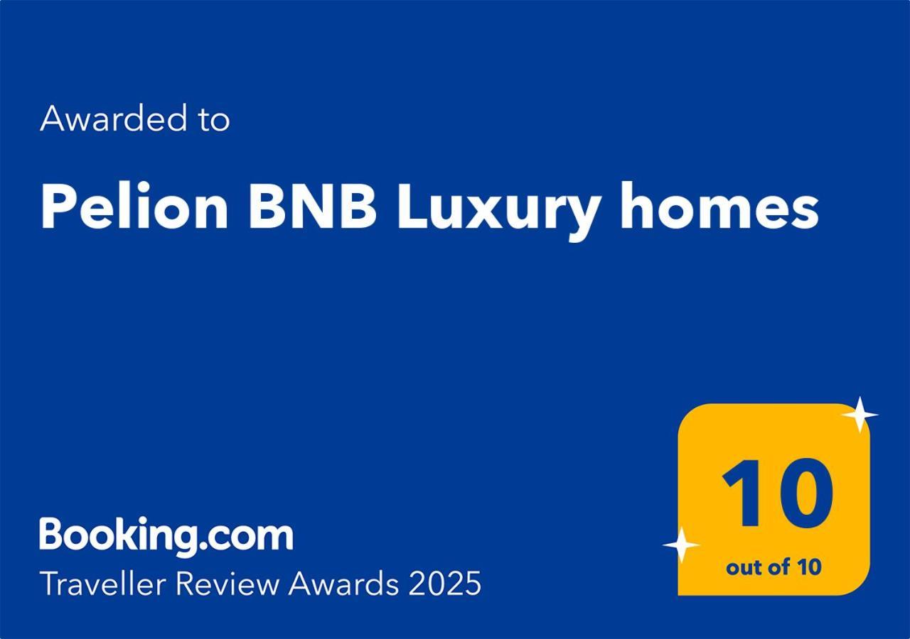 Pelion Bnb Luxury Homes ดามูคารี ภายนอก รูปภาพ