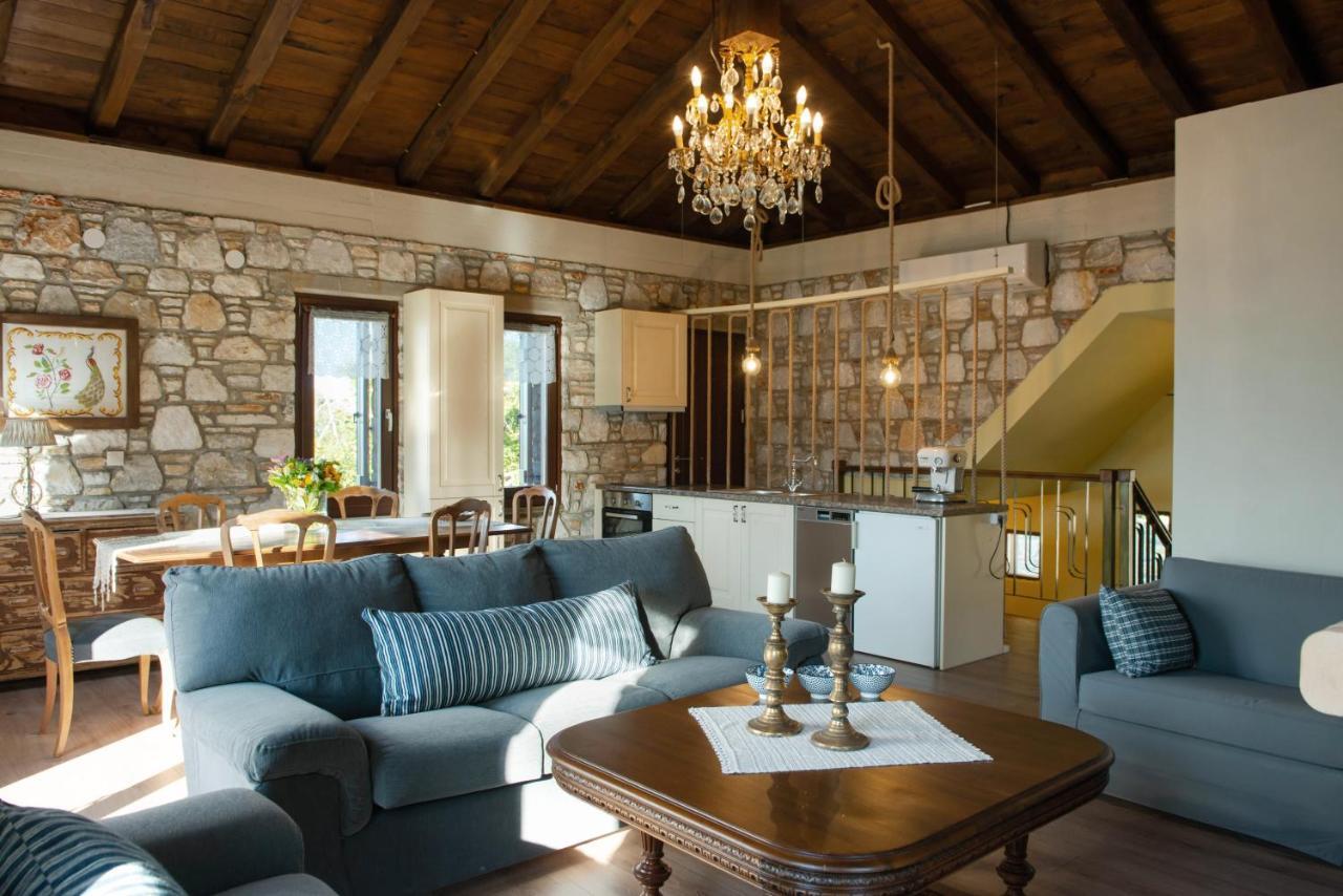 Pelion Bnb Luxury Homes ดามูคารี ภายนอก รูปภาพ