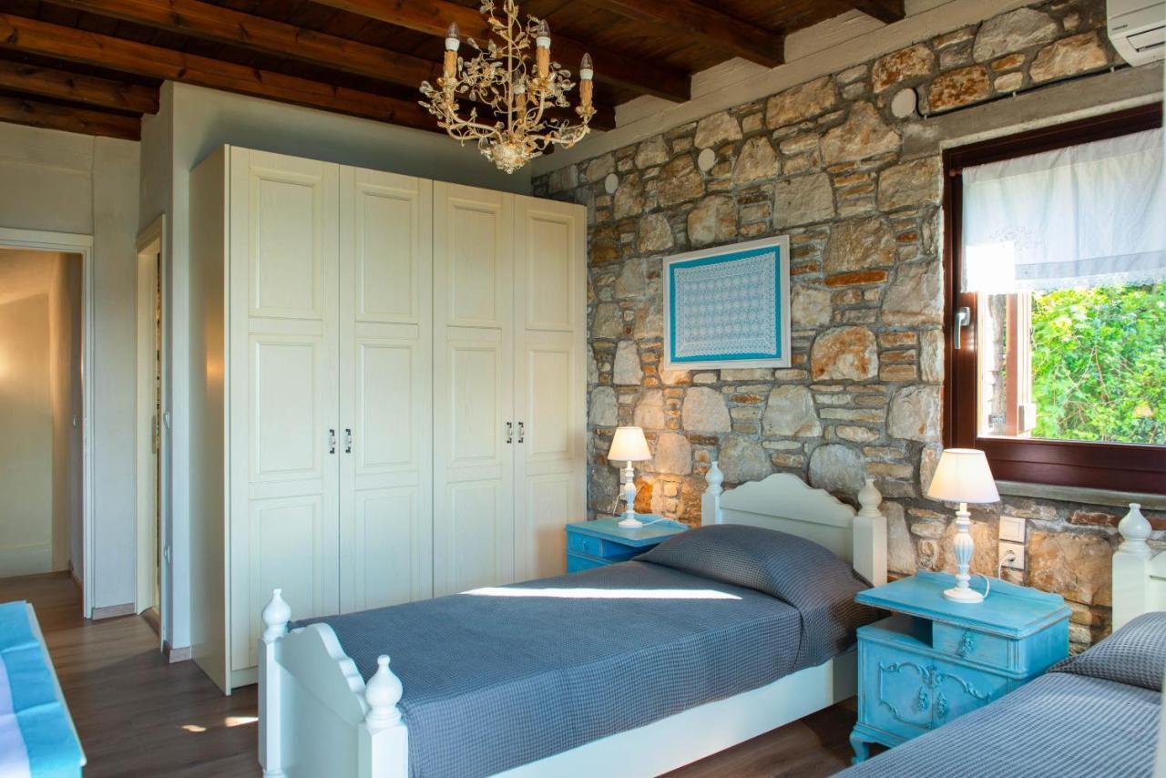Pelion Bnb Luxury Homes ดามูคารี ภายนอก รูปภาพ