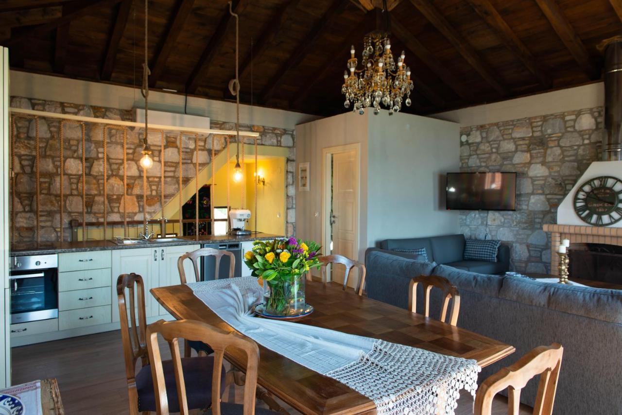Pelion Bnb Luxury Homes ดามูคารี ภายนอก รูปภาพ