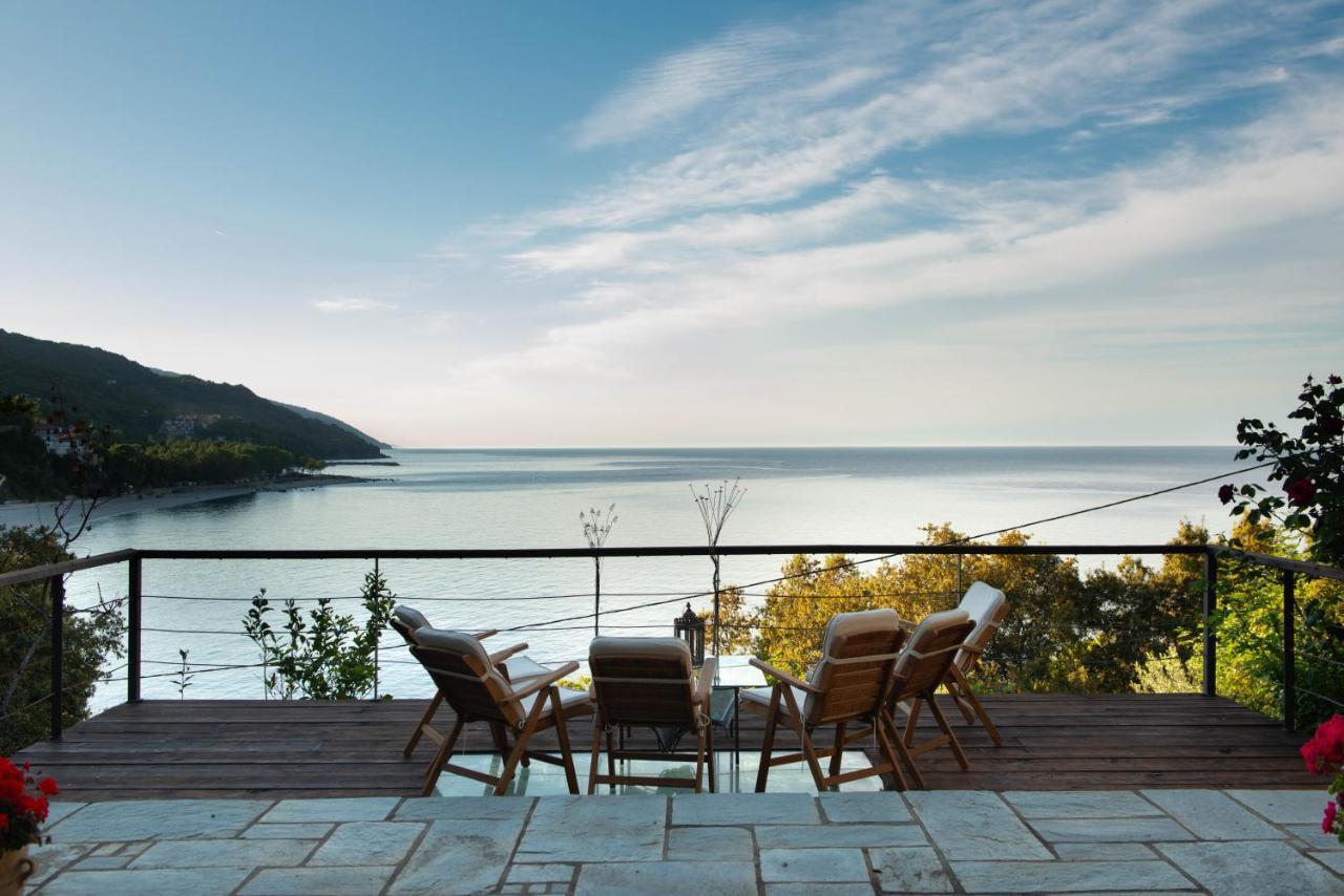 Pelion Bnb Luxury Homes ดามูคารี ภายนอก รูปภาพ