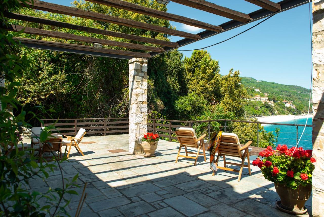 Pelion Bnb Luxury Homes ดามูคารี ภายนอก รูปภาพ