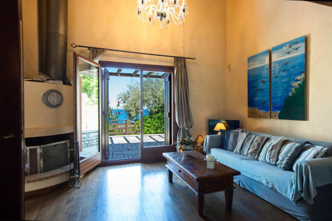 Pelion Bnb Luxury Homes ดามูคารี ภายนอก รูปภาพ