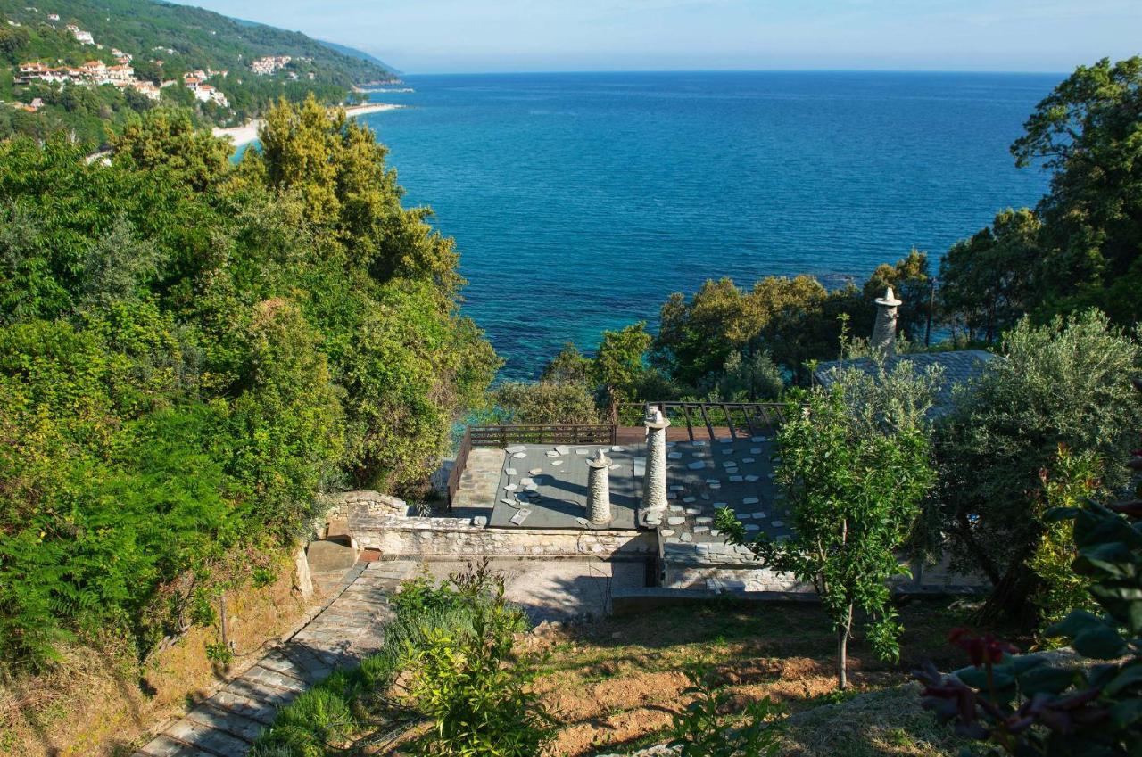 Pelion Bnb Luxury Homes ดามูคารี ภายนอก รูปภาพ